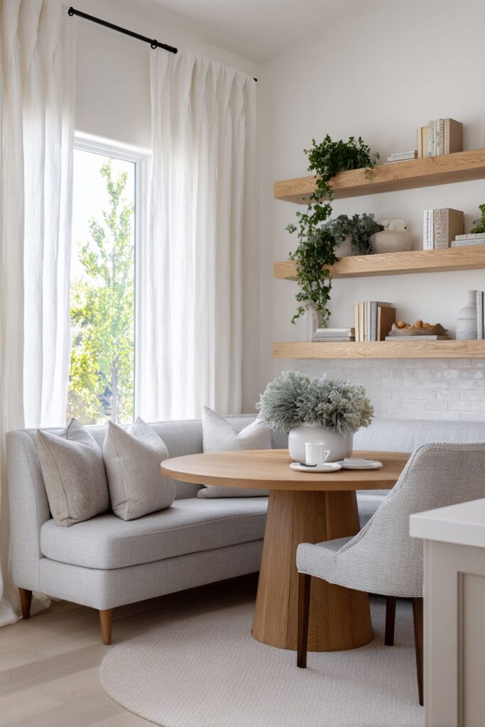 Intimate Breakfast Nook Sanctuary