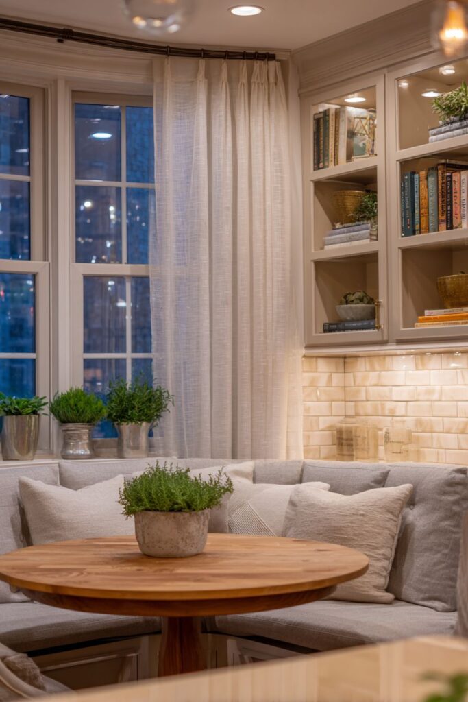 Intimate Breakfast Nook Sanctuary