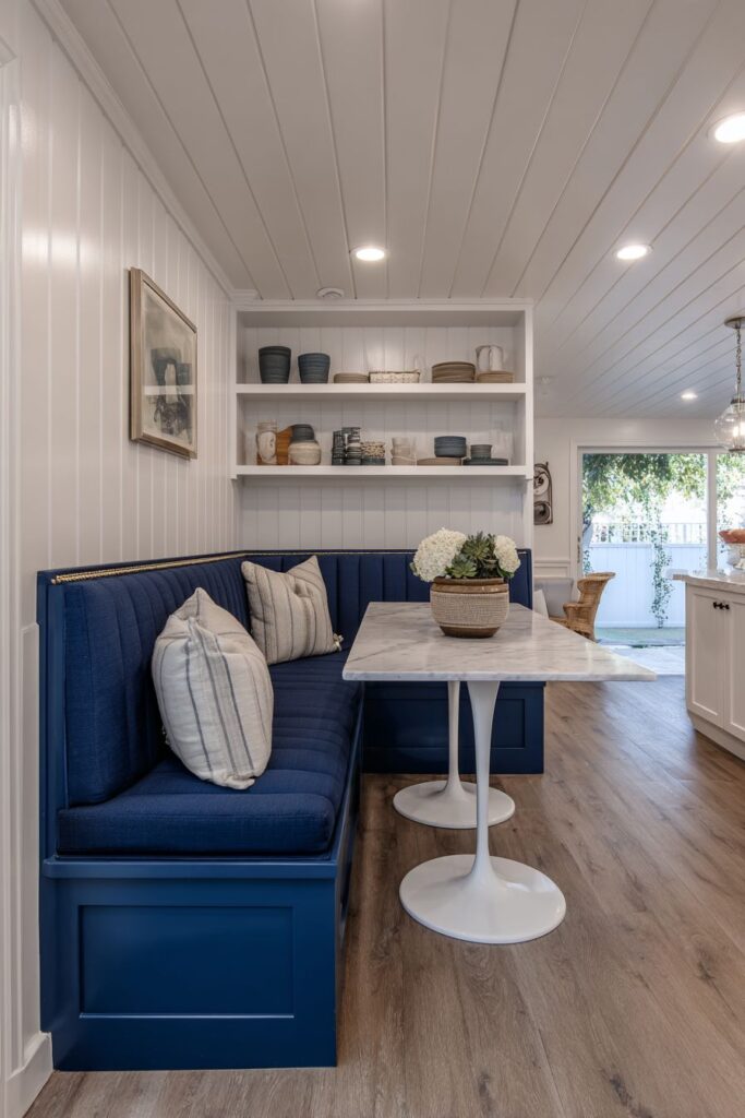 Built-in Banquette with Custom Millwork