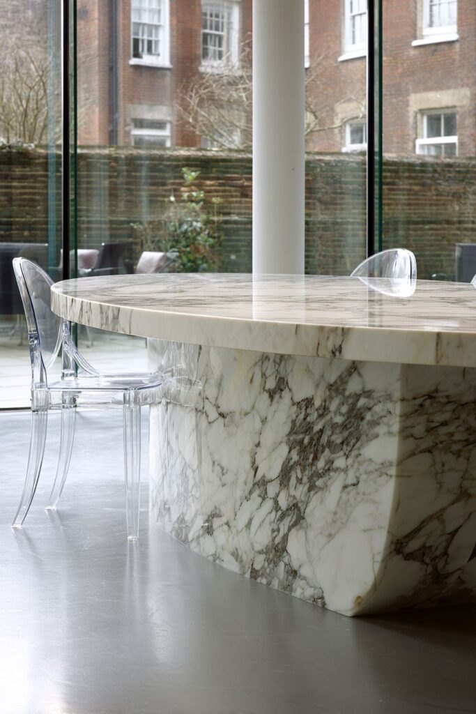 Contemporary Marble Statement Piece