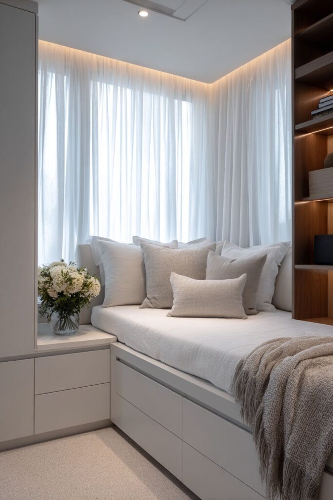 Platform Bed Storage Paradise