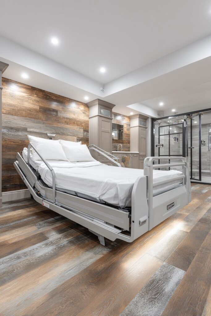 Multi-Generational Accessible Basement Bedroom
