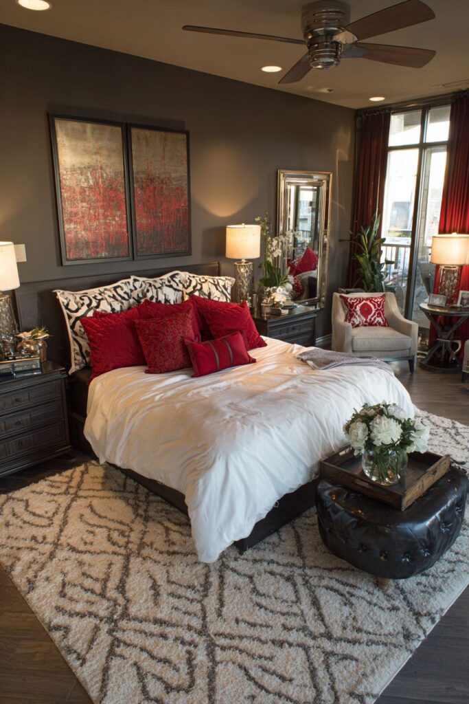 Dramatic High-Contrast Statement