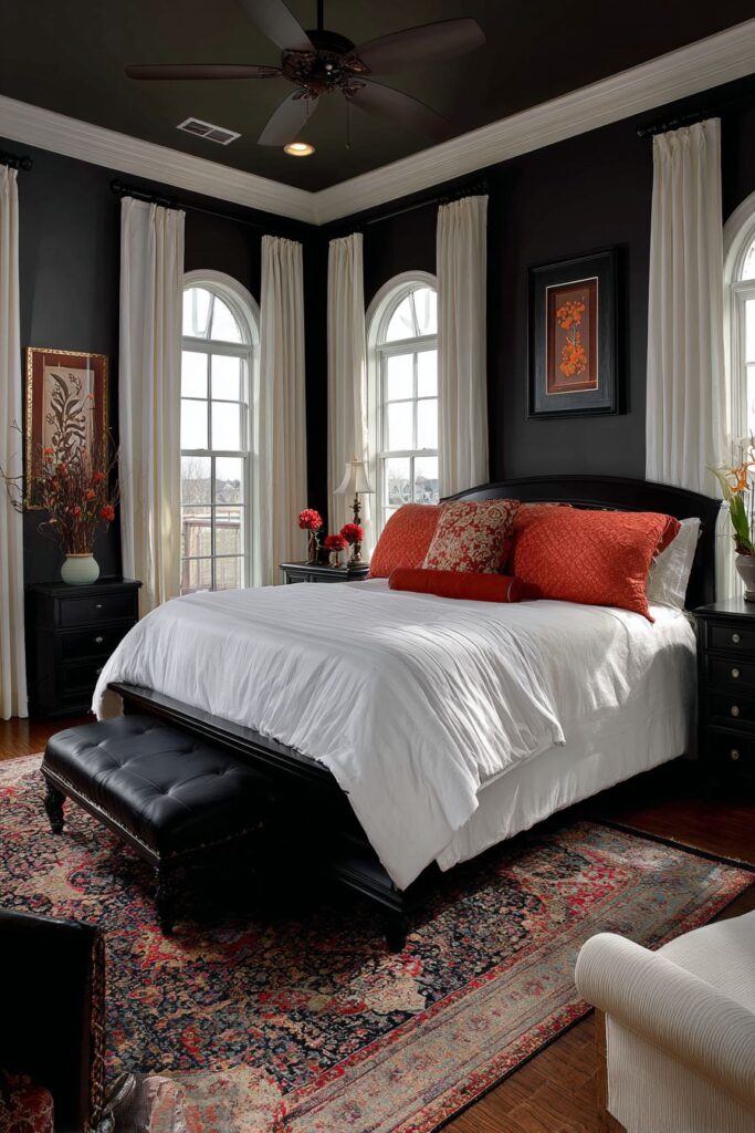 Dramatic High-Contrast Statement