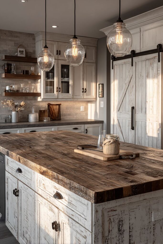 Authentic Farmhouse Island Character