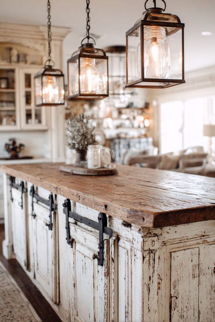 Authentic Farmhouse Island Character