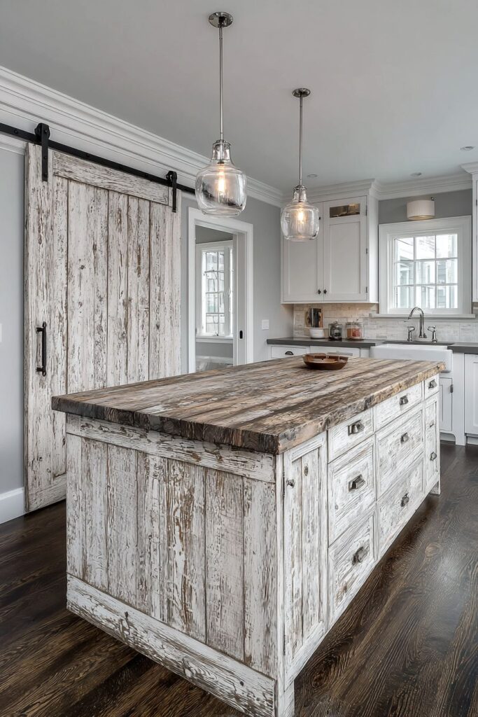 Authentic Farmhouse Island Character