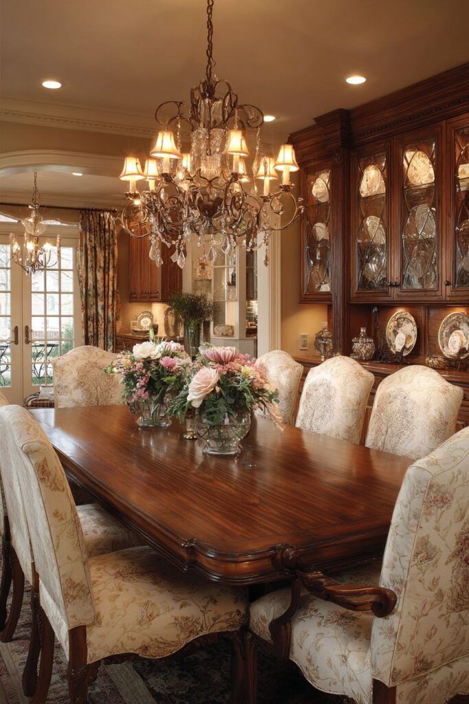 Queen Anne Traditional with Mahogany Richness