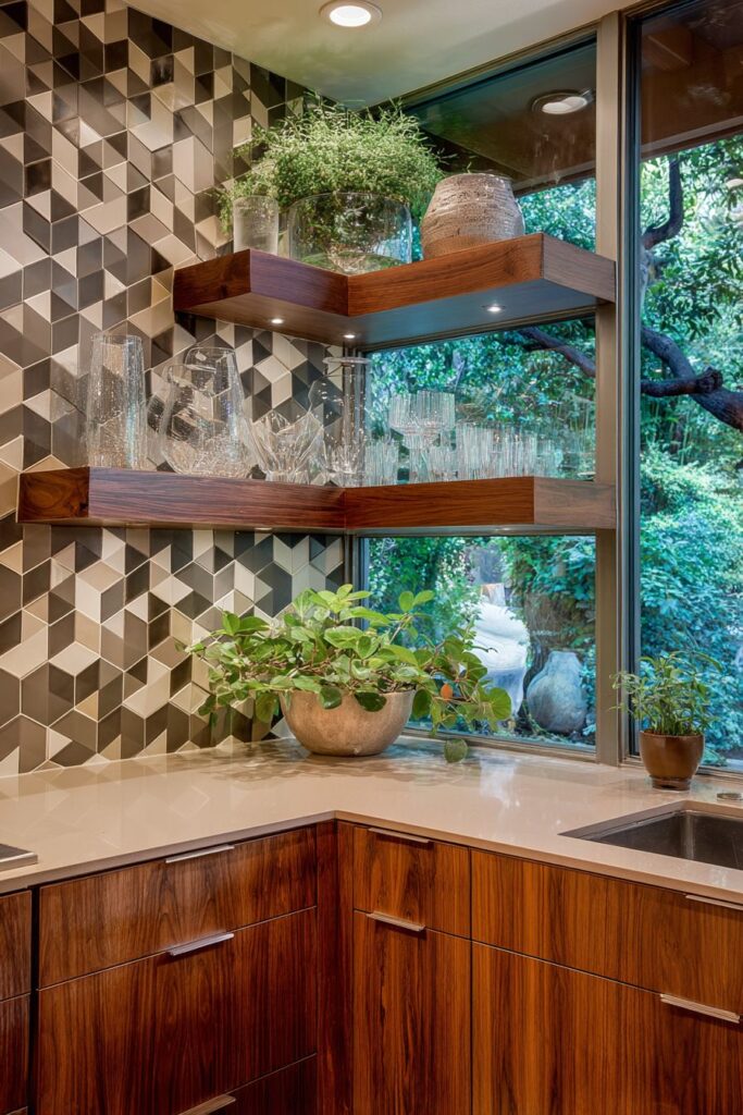 Corner Window Garden Connection