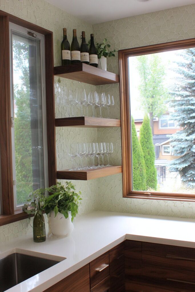 Corner Window Garden Connection