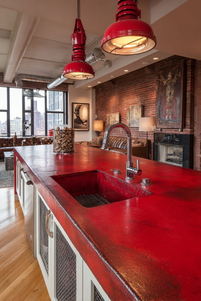 Red Concrete Industrial Innovation