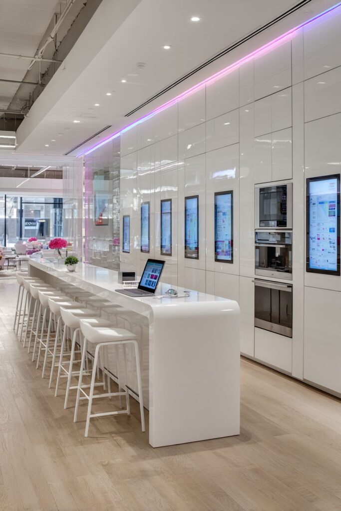 Futuristic Smart Technology Kitchen