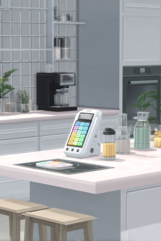 Futuristic Smart Technology Kitchen