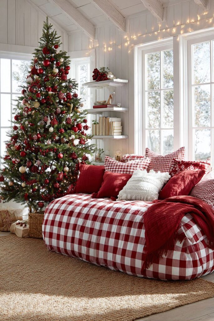 Studio Apartment Christmas Efficiency