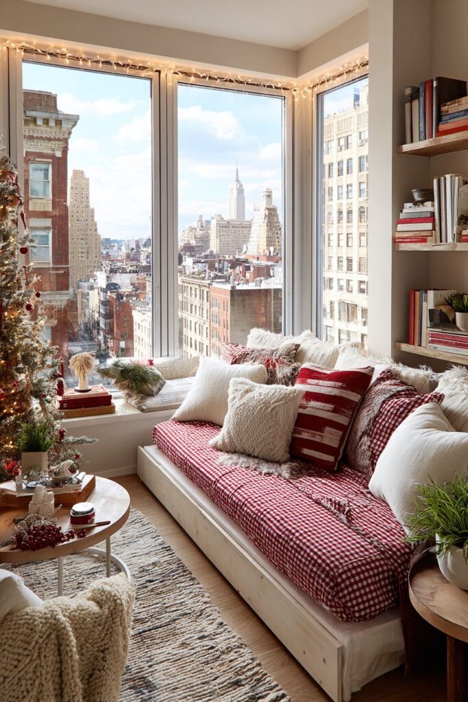 Studio Apartment Christmas Efficiency