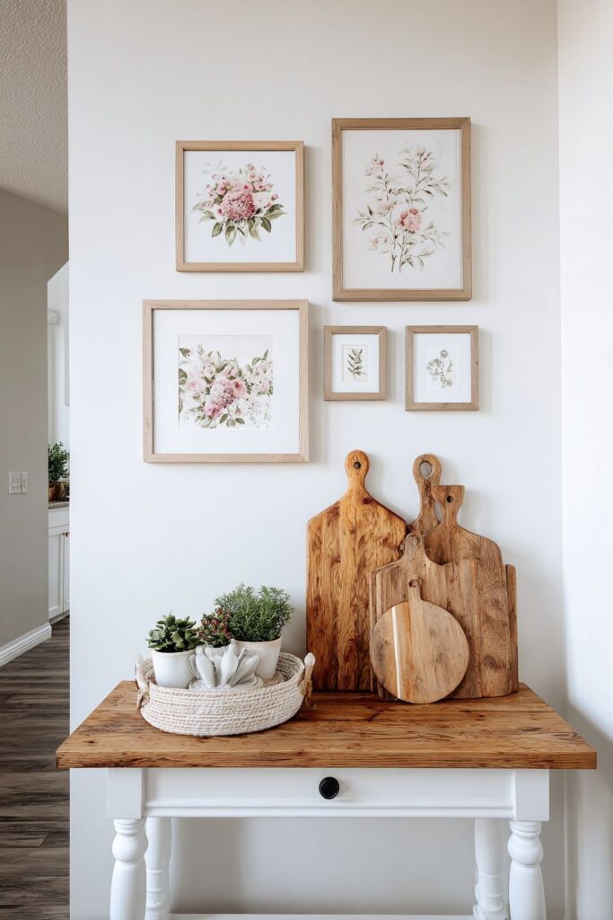 Curated Gallery Wall Display