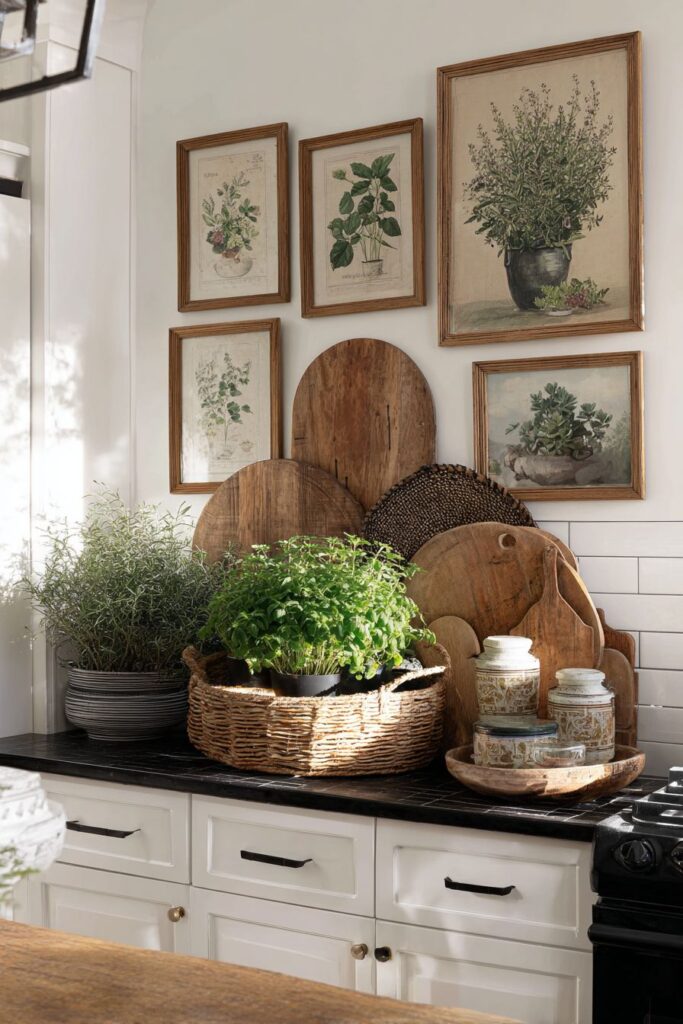 Curated Gallery Wall Display