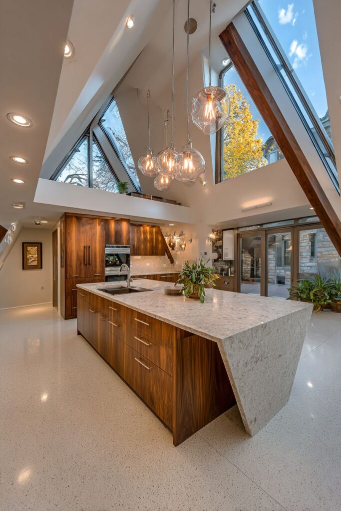 Angled Ceiling Architectural Character