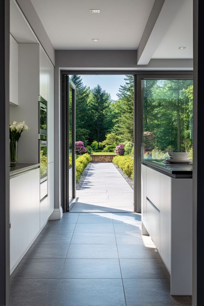 Minimalist Indoor-Outdoor Connection