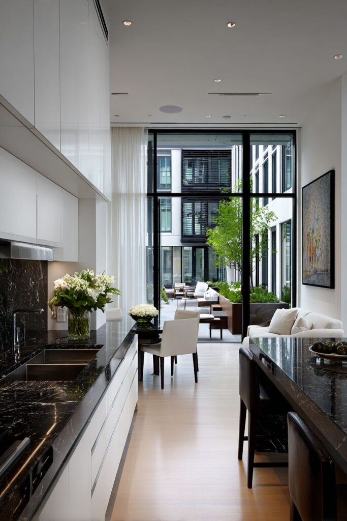 Minimalist Indoor-Outdoor Connection