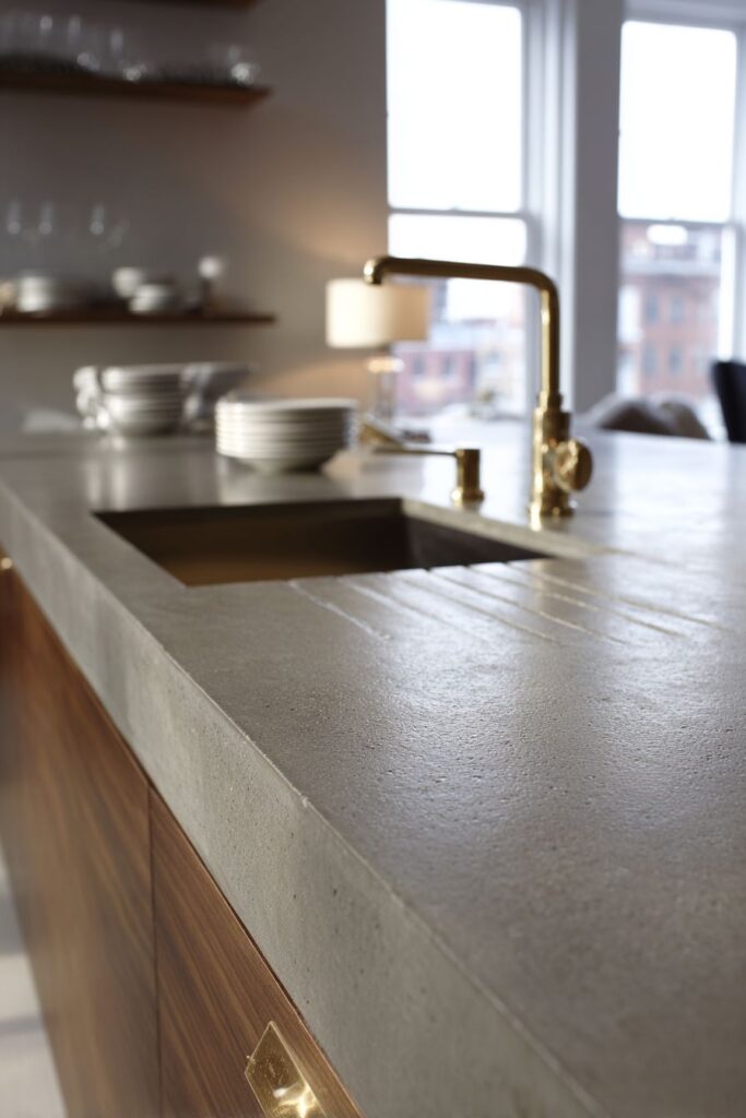 Concrete Sophistication with Integrated Drainage