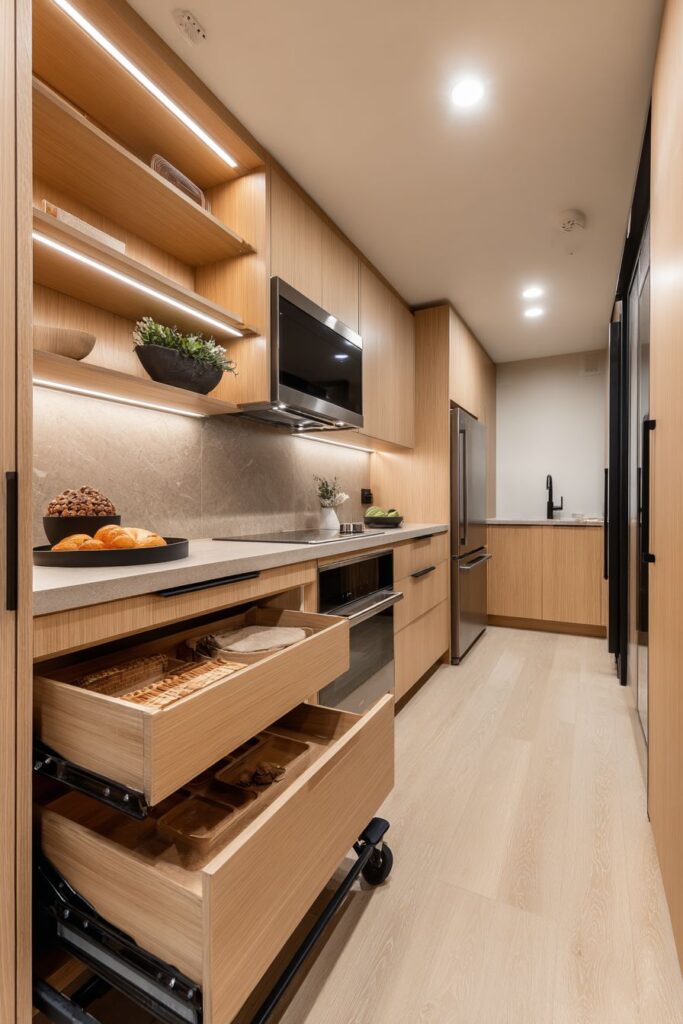 Compact Galley Efficiency