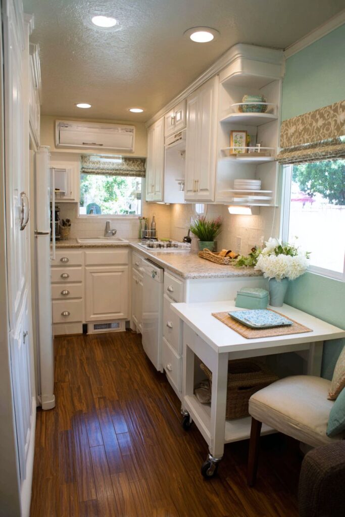 Compact Galley Efficiency