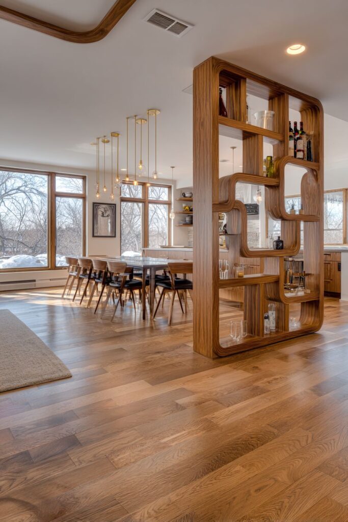 Room Divider with Dual Functionality