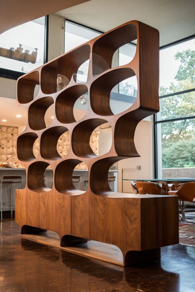 Room Divider with Dual Functionality