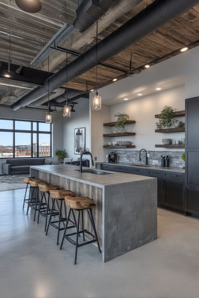 Industrial Loft Raw Character