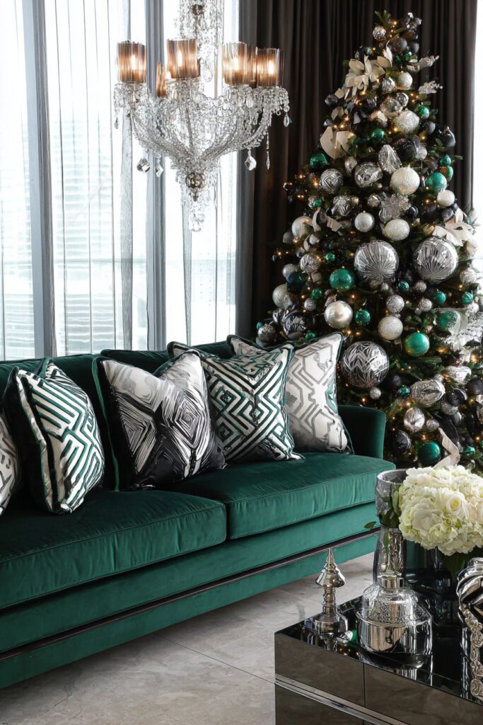Art Deco Christmas Glamorous Style
