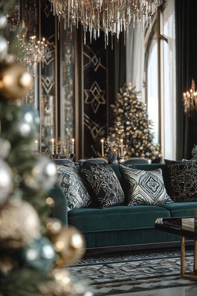 Art Deco Christmas Glamorous Style