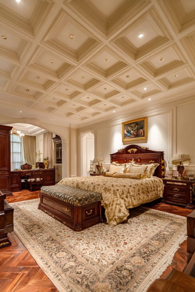 Classical Coffered Elegance