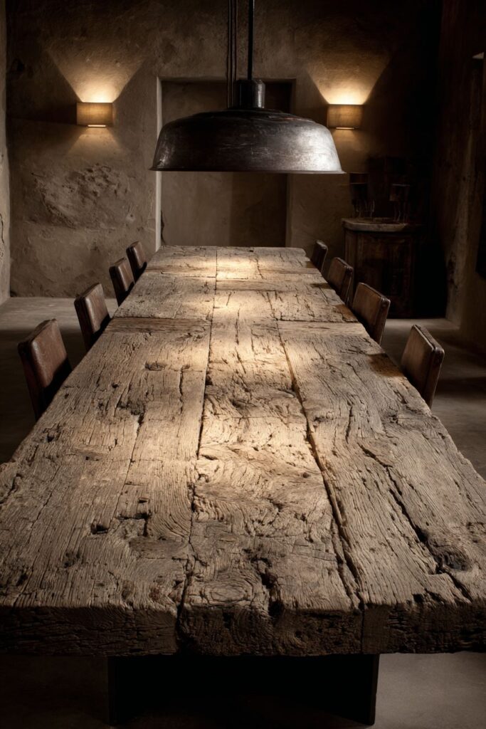 Rustic Reclaimed Wood Character