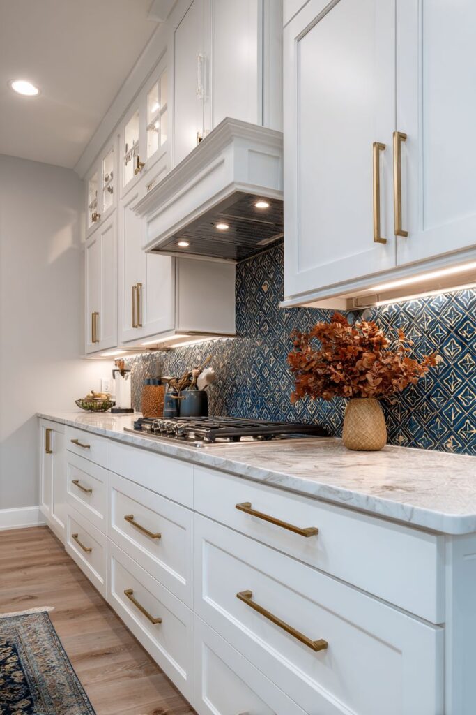 Bold Geometric Tile Statement