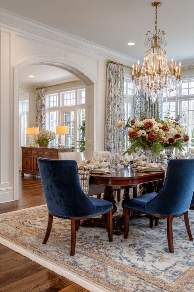 Elegant Formal Dining with Traditional Sophistication