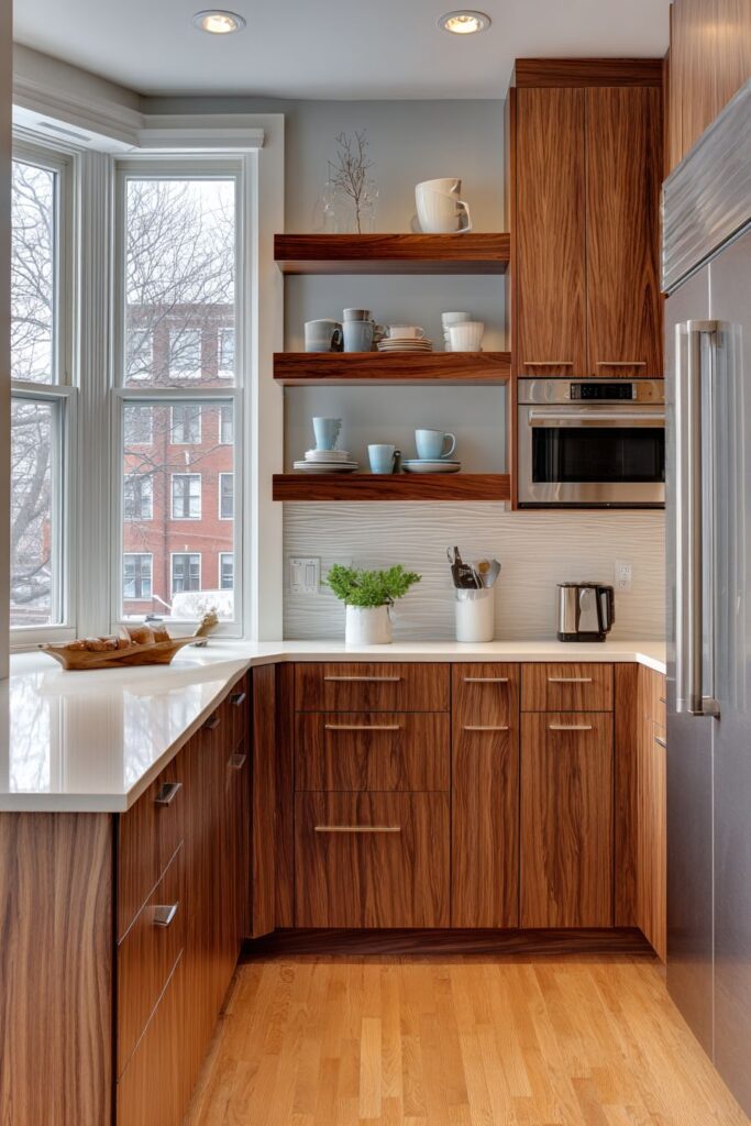 Compact Efficiency with Floor-to-Ceiling Storage