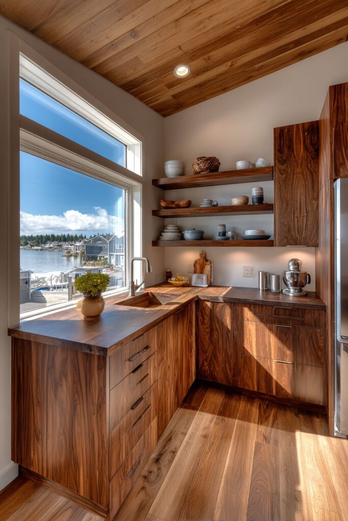 Compact Efficiency with Floor-to-Ceiling Storage