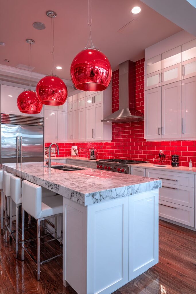 Contemporary Red Accent Drama