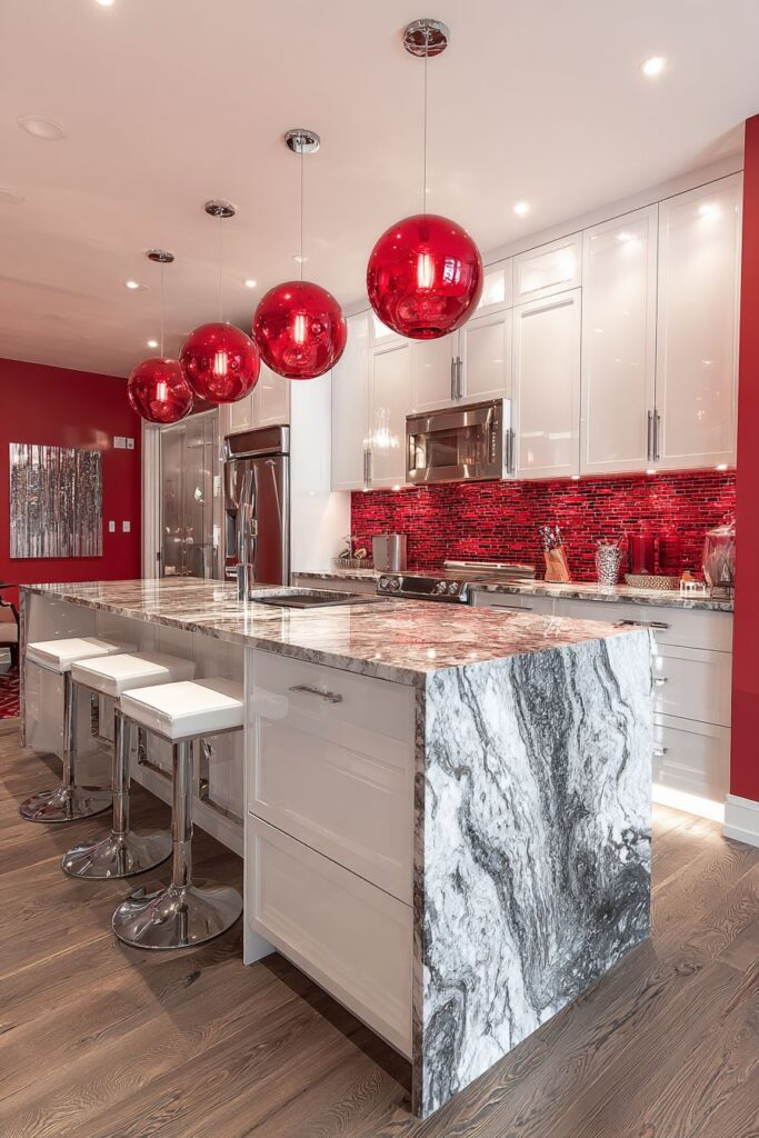 Contemporary Red Accent Drama