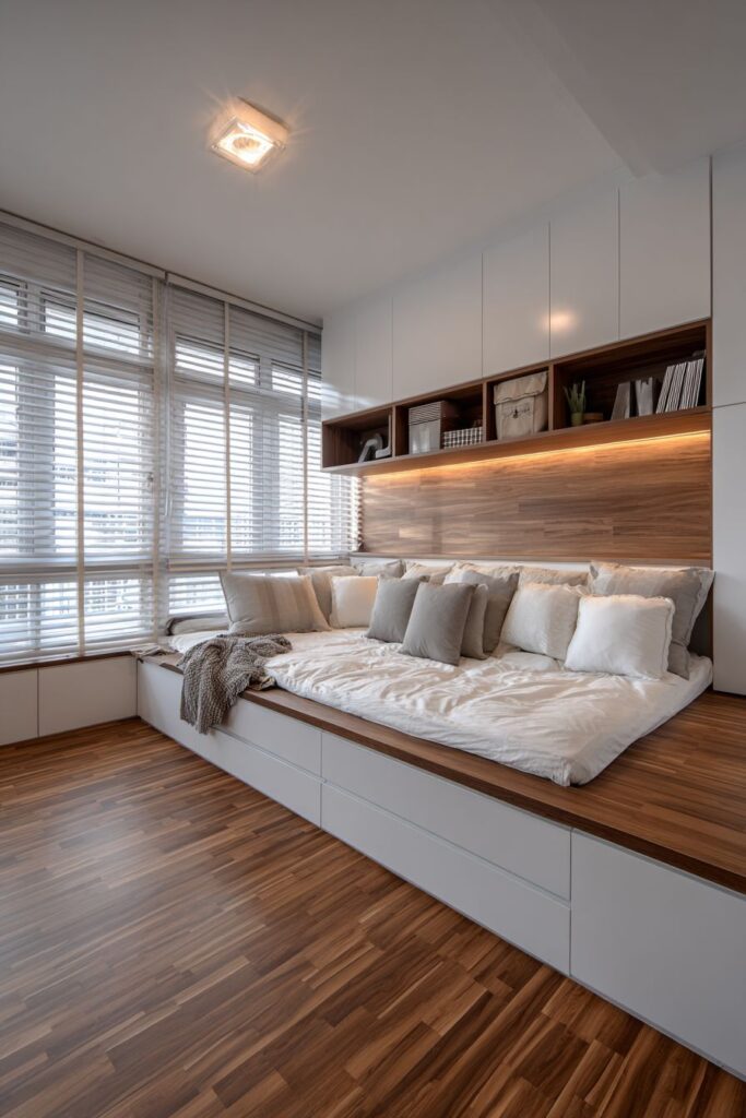 Built-in Storage Sophistication