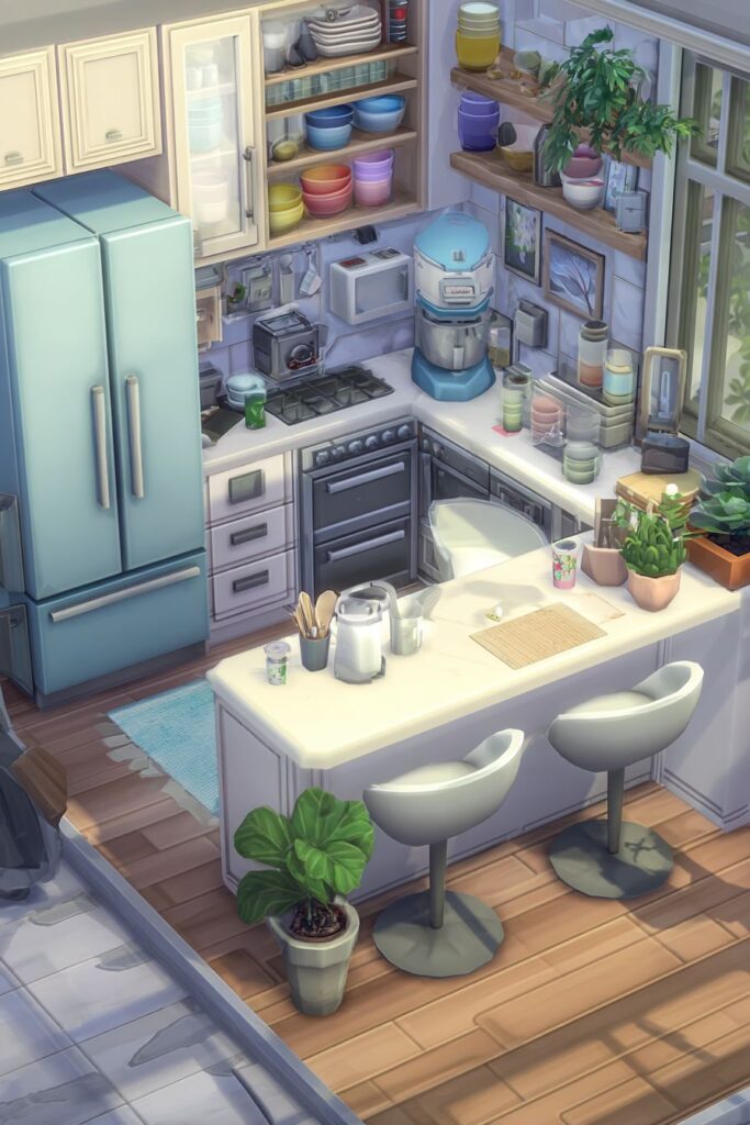 Compact Efficiency Kitchen