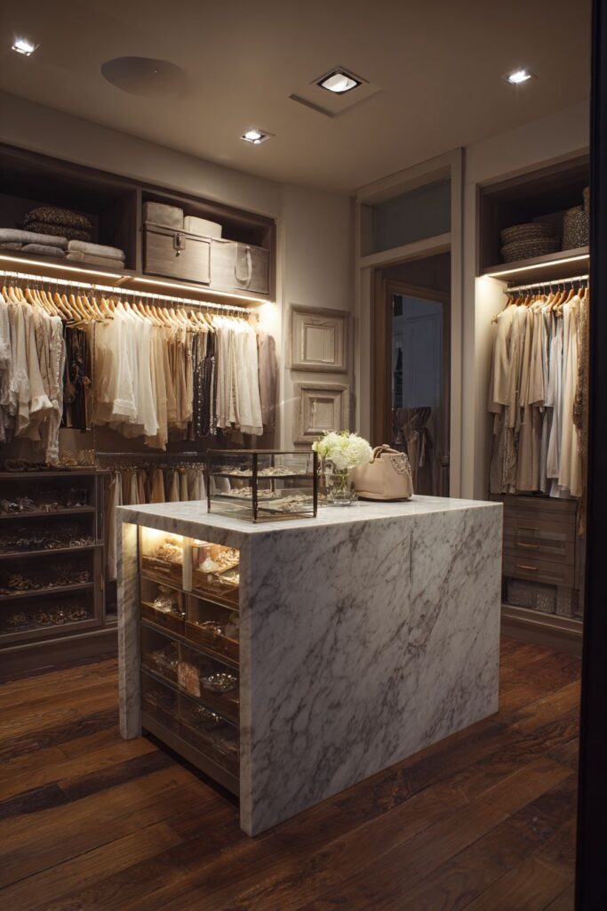 The Luxurious Closet Sanctuary