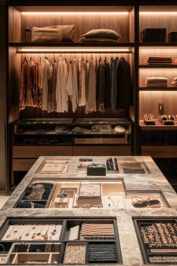 The Luxurious Closet Sanctuary