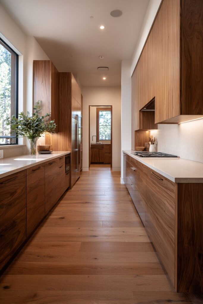 Butler's Pantry Connection with Hidden Luxury