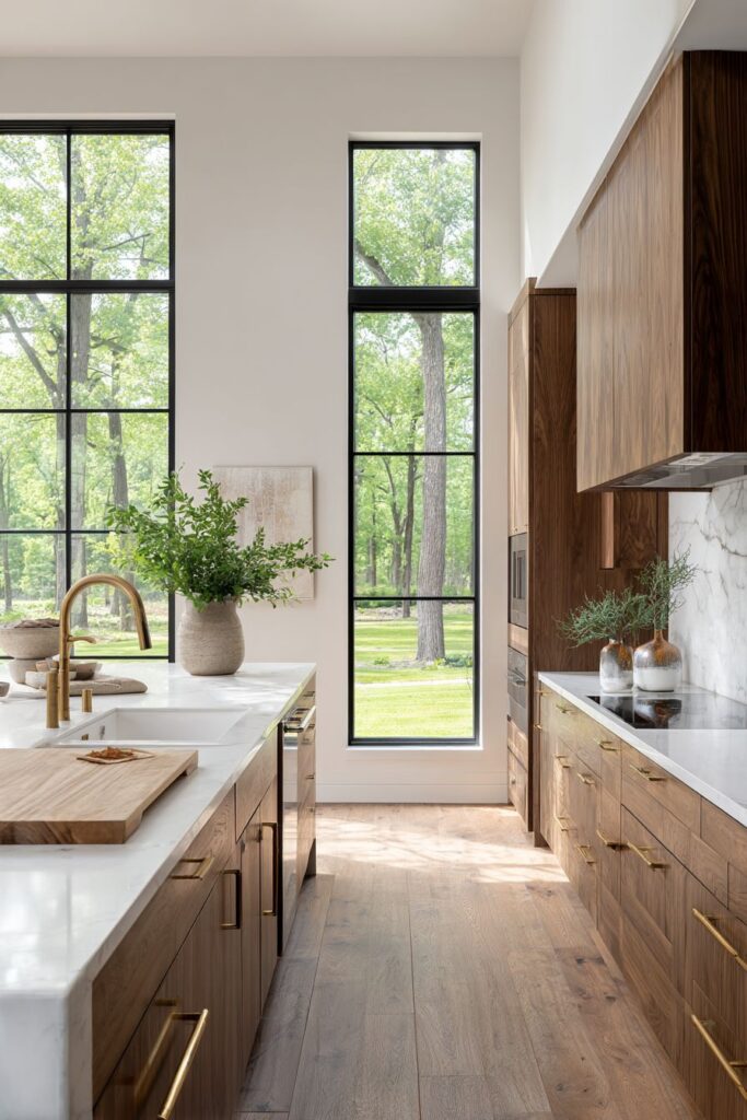 Butler's Pantry Connection with Hidden Luxury