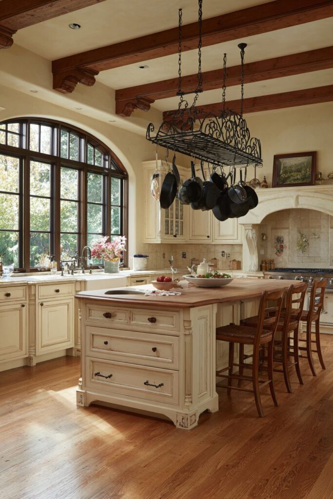 Functional Pot Rack Craftsmanship