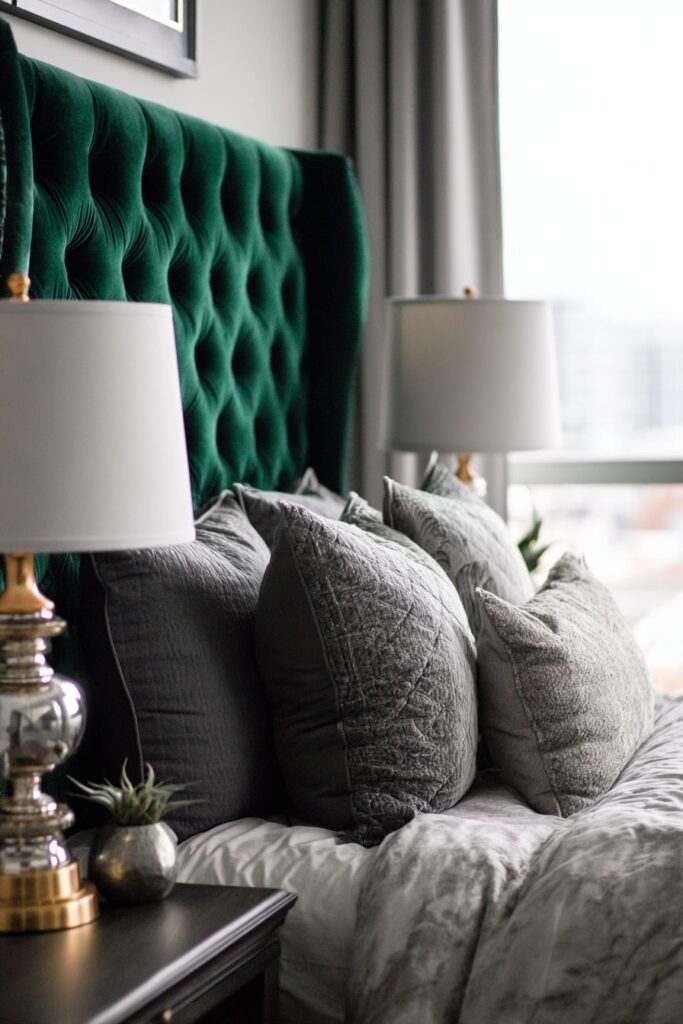 Luxurious Emerald Sophistication