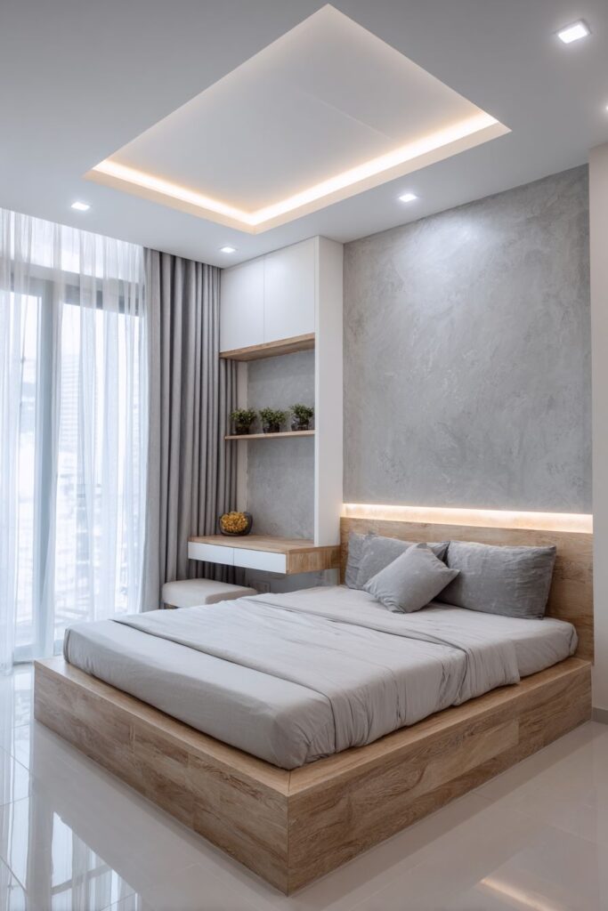 Scandinavian Minimalist Floating Effect