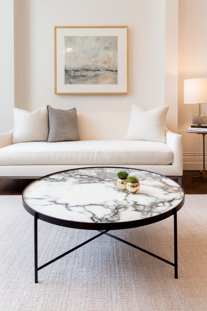 Compact Marble-Look Studio Solution